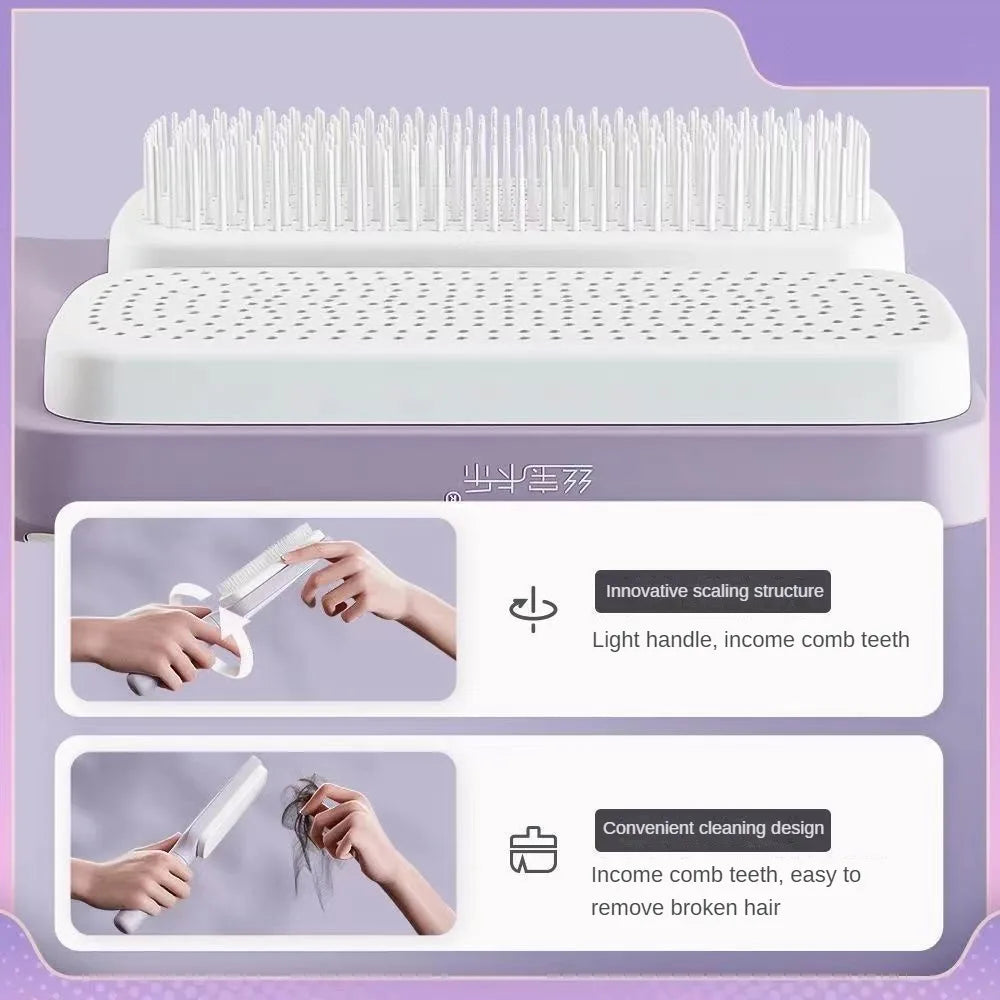 Telescopic Scalp Massager Brush